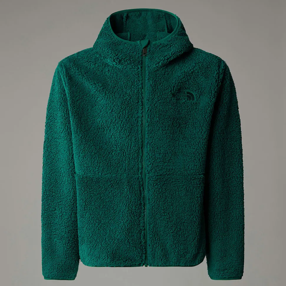 Dzieci The North Face Młodzieżowa Bluza Z Kapturem I Zamkiem Na Całej Długości Campshire