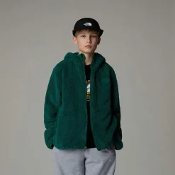 Dzieci The North Face Młodzieżowa Bluza Z Kapturem I Zamkiem Na Całej Długości Campshire