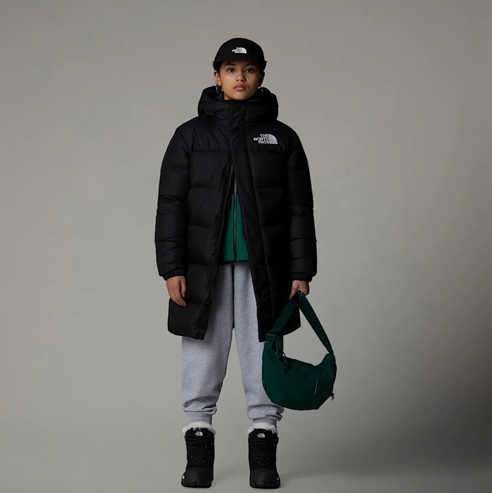 Dzieci The North Face Młodzieżowa Długa Parka Nuptse