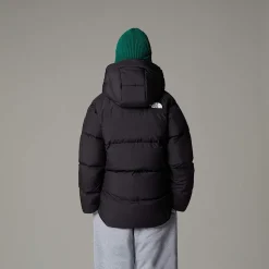 Dzieci The North Face Młodzieżowa Krótka Parka Puchowa Z Polarową Podszewką North