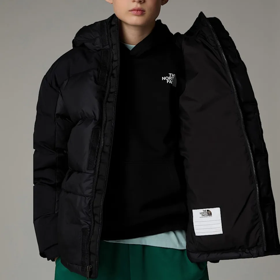 Dzieci The North Face Młodzieżowa Krótka Parka Puchowa Himalayan