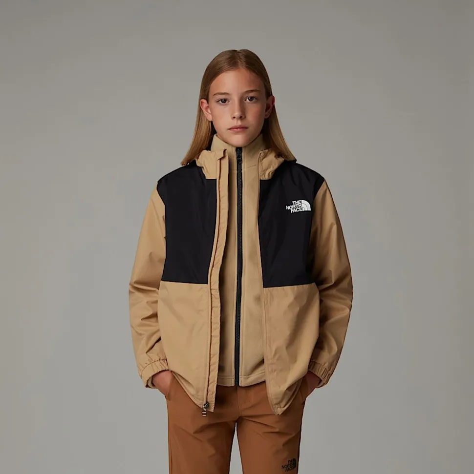 Dzieci The North Face Młodzieżowa Kurtka Przeciwdeszczowa Zip-In