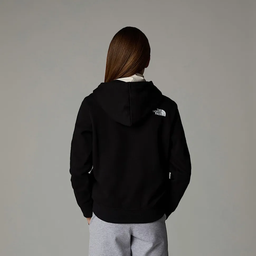 Dzieci The North Face Młodzieżowa Luźna Bluza Z Kapturem I Grafiką Varsity