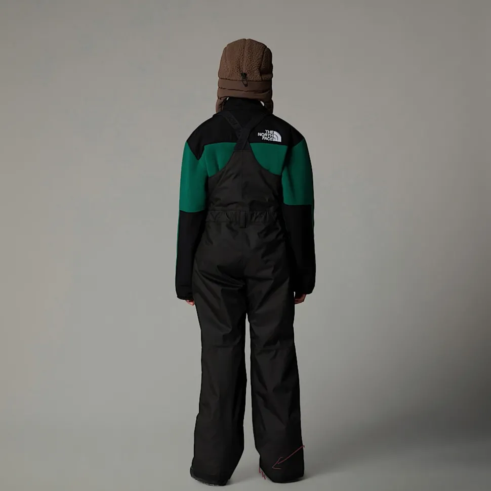 Dzieci The North Face Młodzieżowe Ocieplane Spodnie Na Szelkach Freedom