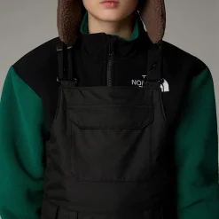 Dzieci The North Face Młodzieżowe Ocieplane Spodnie Na Szelkach Freedom