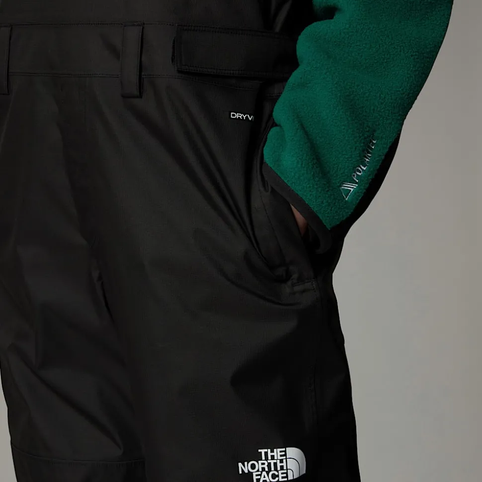 Dzieci The North Face Młodzieżowe Ocieplane Spodnie Na Szelkach Freedom