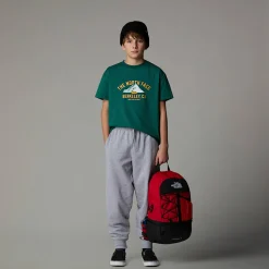 Dzieci The North Face Młodzieżowy T-shirt Oversize Z Grafiką Varsity