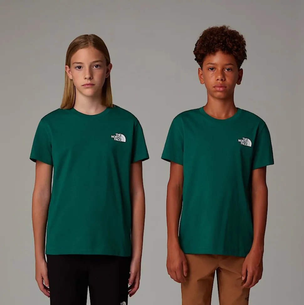 Dzieci The North Face Młodzieżowy T-shirt Simple Dome