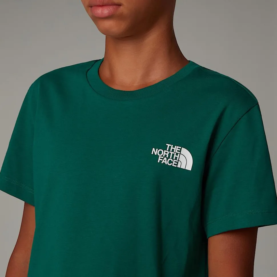 Dzieci The North Face Młodzieżowy T-shirt Simple Dome