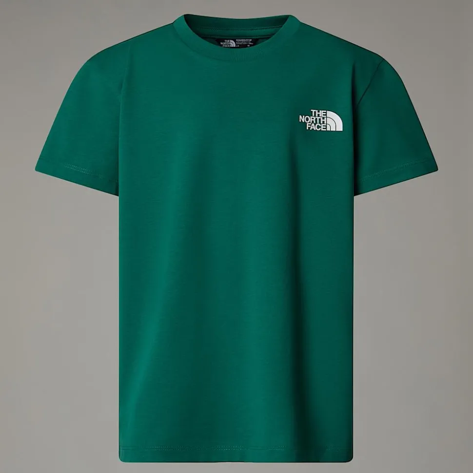 Dzieci The North Face Młodzieżowy T-shirt Simple Dome