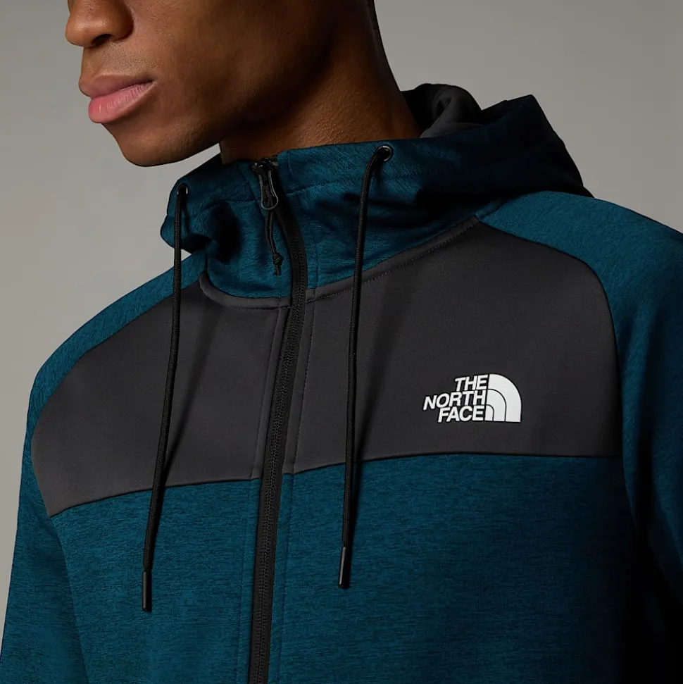 The North Face Męska Bluza Polarowa Z Kapturem I Zamkiem Błyskawicznym Na Całej Długości Reaxion