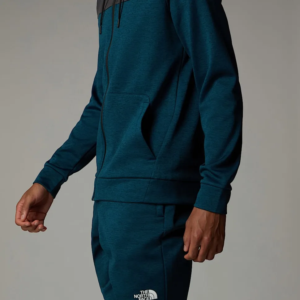 The North Face Męska Bluza Polarowa Z Kapturem I Zamkiem Błyskawicznym Na Całej Długości Reaxion