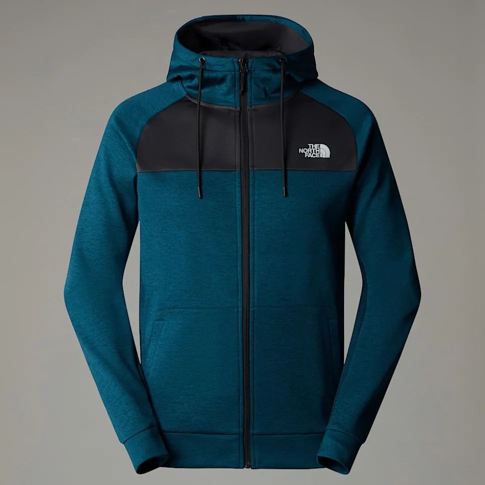 The North Face Męska Bluza Polarowa Z Kapturem I Zamkiem Błyskawicznym Na Całej Długości Reaxion