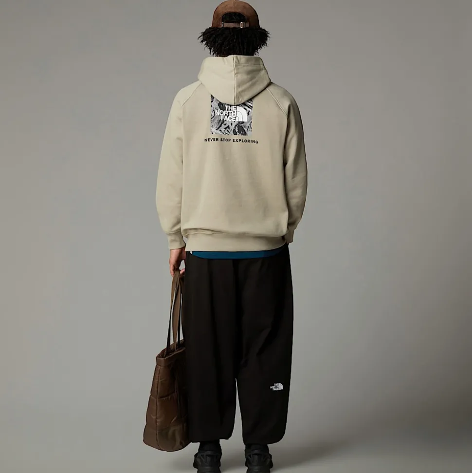 The North Face Męska Bluza Z Kapturem, Rękawami Raglanowymi I Grafiką Redbox