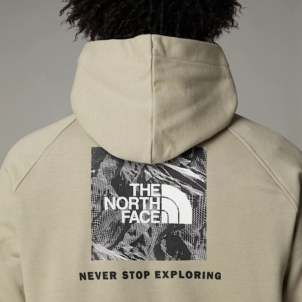 The North Face Męska Bluza Z Kapturem, Rękawami Raglanowymi I Grafiką Redbox