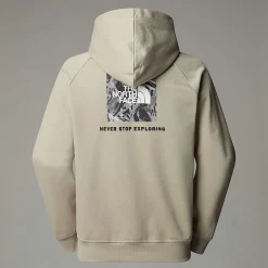 The North Face Męska Bluza Z Kapturem, Rękawami Raglanowymi I Grafiką Redbox