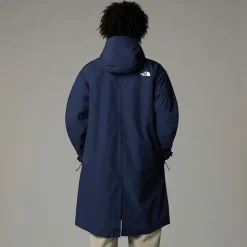 The North Face Męska Długa Kurtka Typu Shell Nukabira