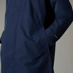 The North Face Męska Długa Kurtka Typu Shell Nukabira