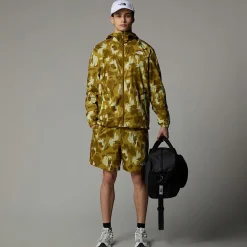 The North Face Męska Kurtka Wiatroodporna Z Kapturem I Nadrukiem Mountain Athletics