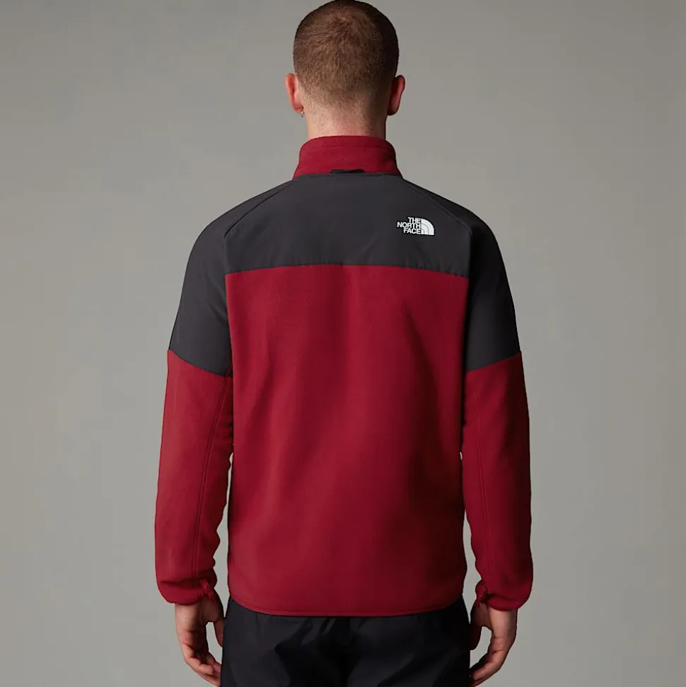 The North Face Męski Polar O Wysokiej Gramaturze Z Zamkiem Na Całej Długości Glacier