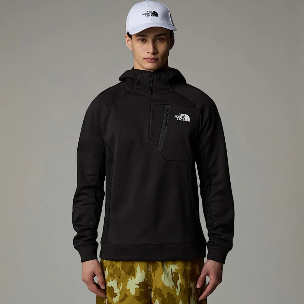 The North Face Męski Polar Z Kapturem I Zamkiem O Długości 1/4 Mountain Athletics