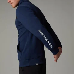 The North Face Męski Polar Z Zamkiem Błyskawicznym O Długości 1/4 Duwoni