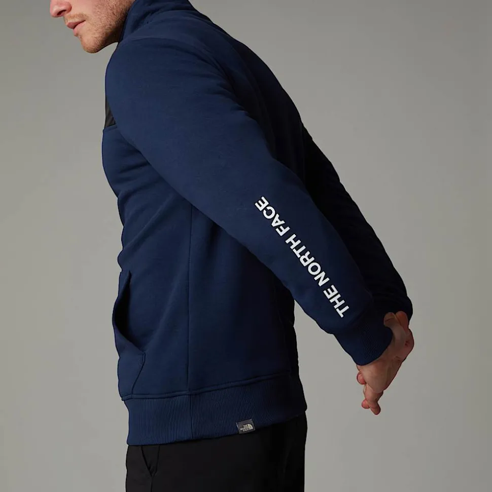 The North Face Męski Polar Z Zamkiem Błyskawicznym O Długości 1/4 Duwoni