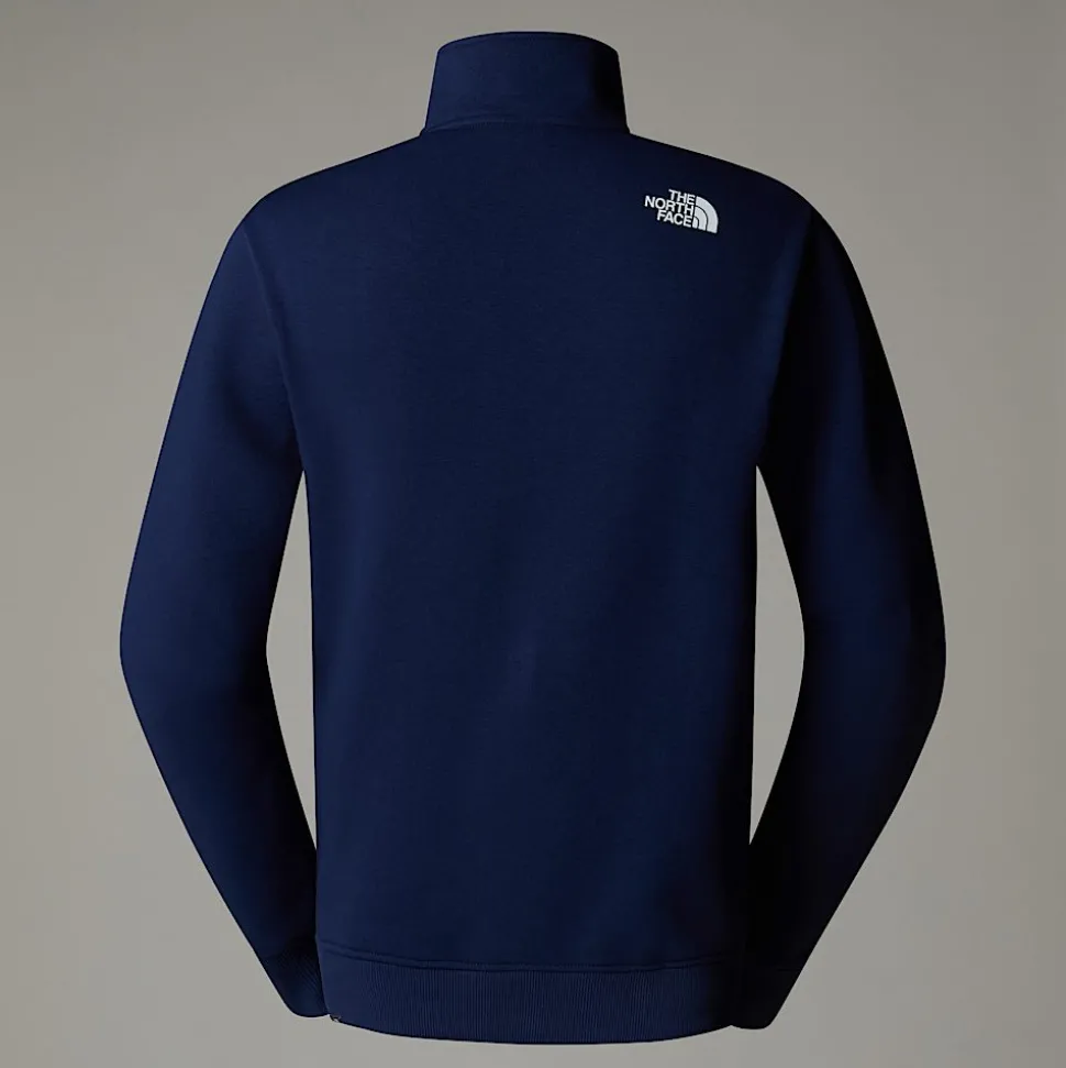 The North Face Męski Polar Z Zamkiem Błyskawicznym O Długości 1/4 Duwoni