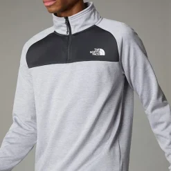 The North Face Męski Polar Z Zamkiem Błyskawicznym O Długości 1/4 Reaxion