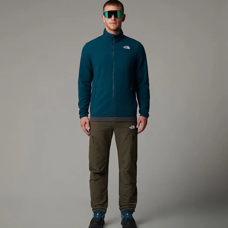The North Face Męski Polar Z Zamkiem Błyskawicznym Na Całej Długości 100 Glacier