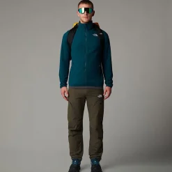 The North Face Męski Polar Z Zamkiem Błyskawicznym Na Całej Długości 100 Glacier