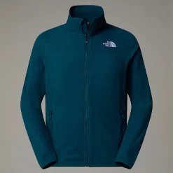 The North Face Męski Polar Z Zamkiem Błyskawicznym Na Całej Długości 100 Glacier