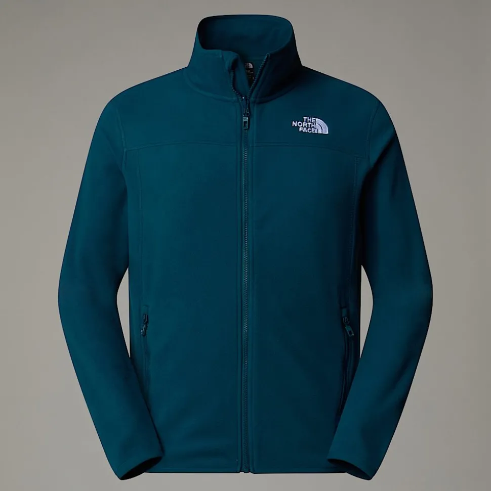 The North Face Męski Polar Z Zamkiem Błyskawicznym Na Całej Długości 100 Glacier