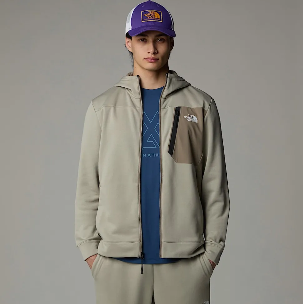 The North Face Męski Polar Z Zamkiem Błyskawicznym Na Całej Długości Mountain Athletics