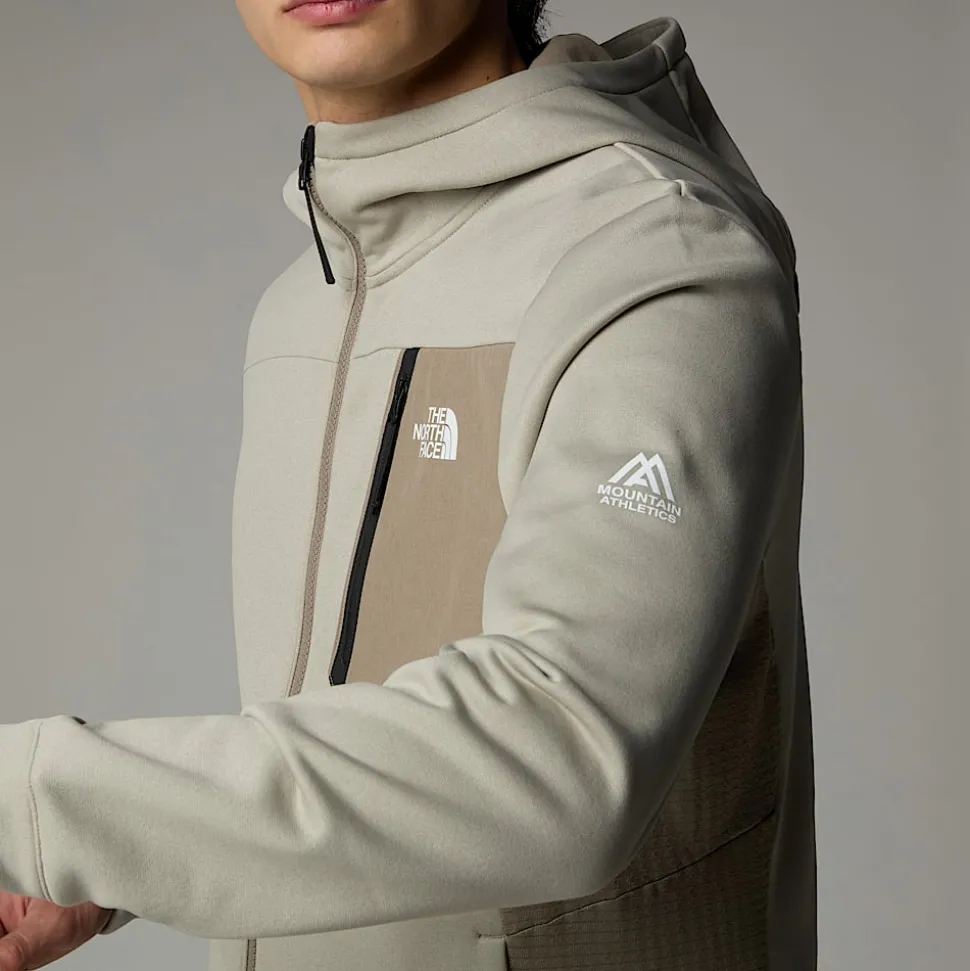 The North Face Męski Polar Z Zamkiem Błyskawicznym Na Całej Długości Mountain Athletics