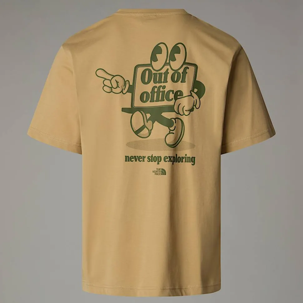 The North Face Męski T-shirt O Luźnym Kroju Cartoon
