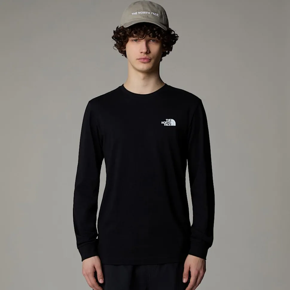The North Face Męski T-shirt Z Długim Rękawem Redbox