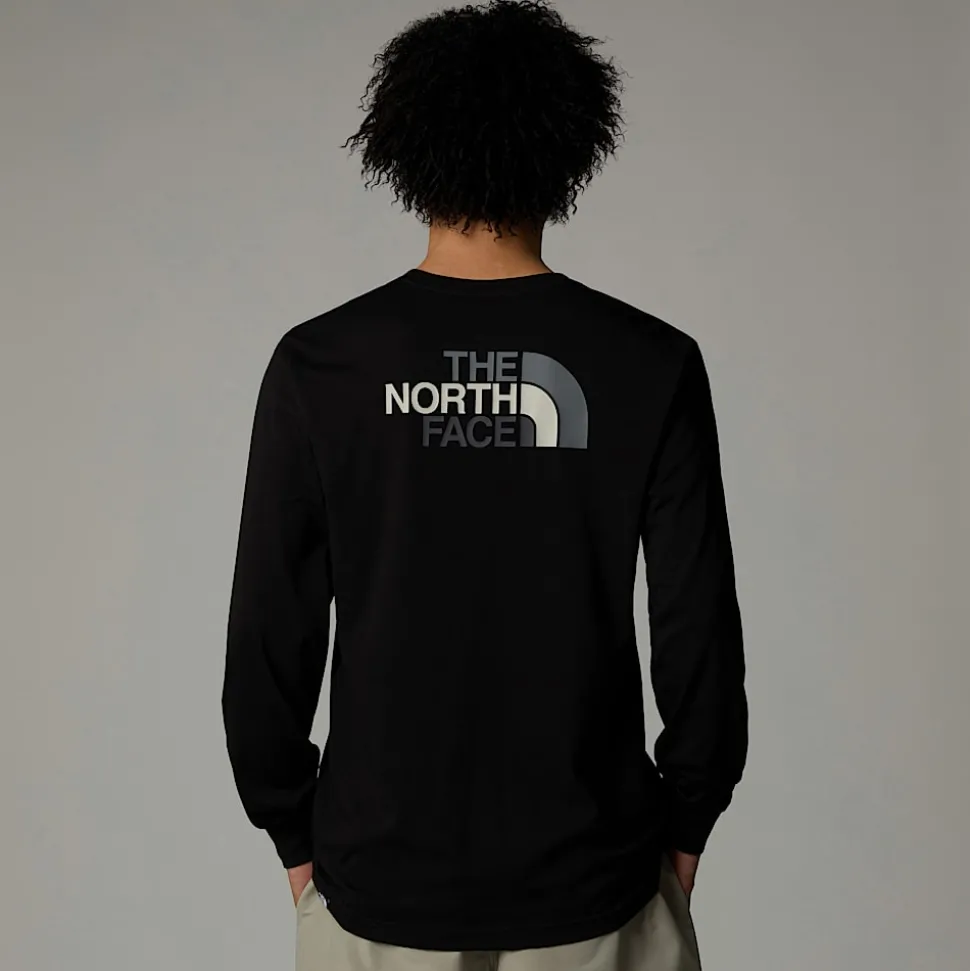 The North Face Męski T-shirt Z Długim Rękawem Easy