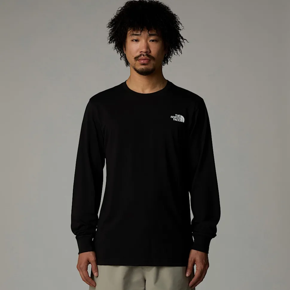 The North Face Męski T-shirt Z Długim Rękawem Easy