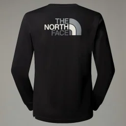 The North Face Męski T-shirt Z Długim Rękawem Easy