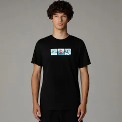 The North Face Męski T-shirt Z Grafiką Expedition System