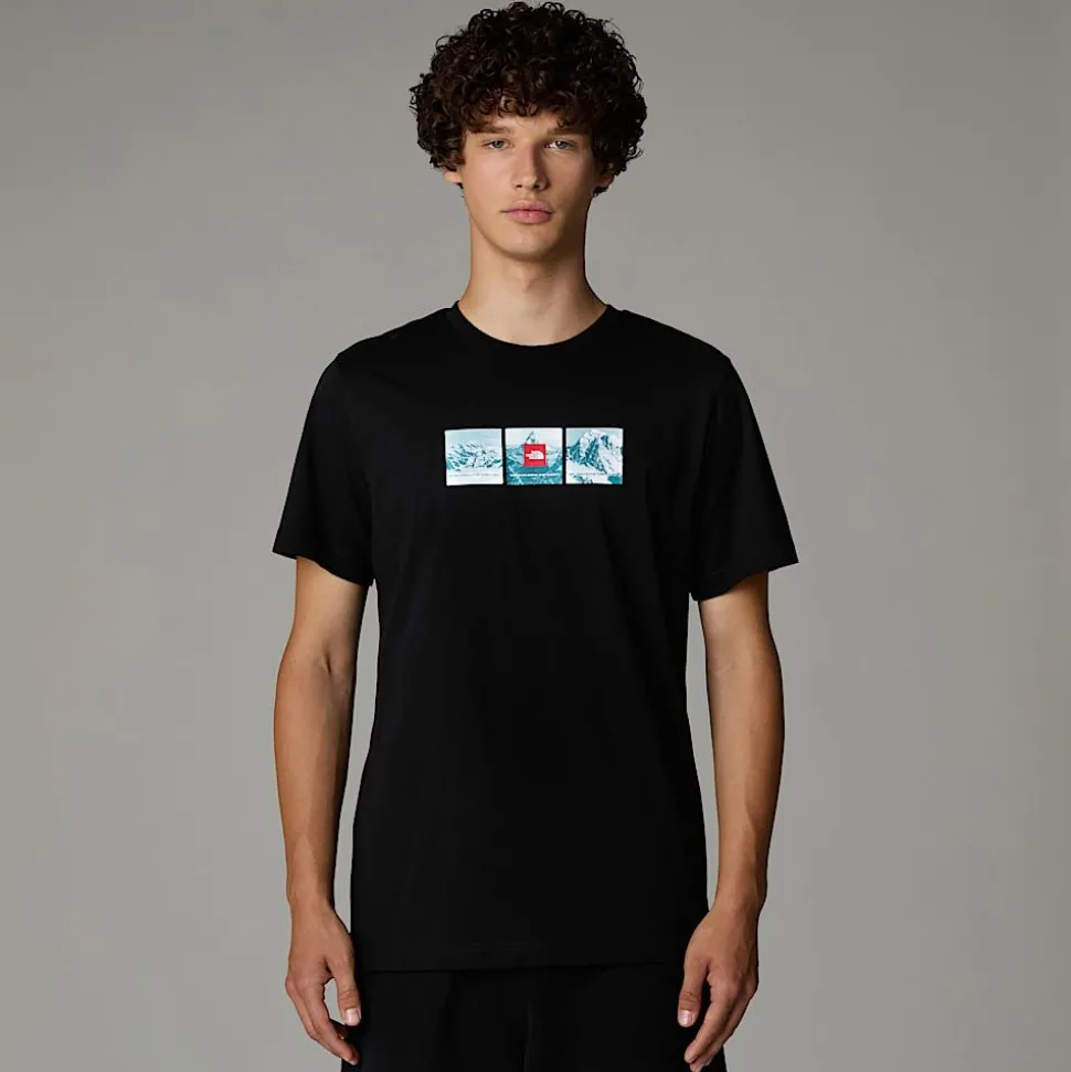 The North Face Męski T-shirt Z Grafiką Expedition System