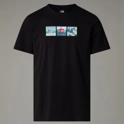 The North Face Męski T-shirt Z Grafiką Expedition System