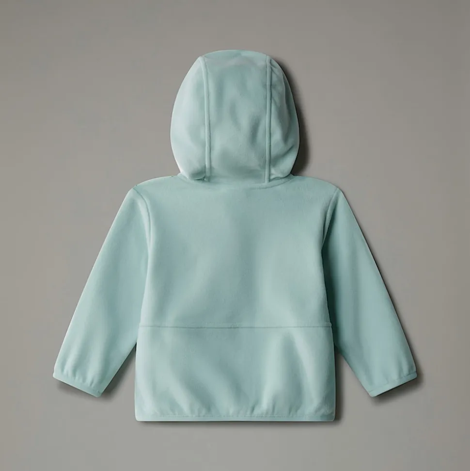 Dzieci The North Face Niemowlęca Bluza Z Kapturem I Zamkiem Na Całej Długości Glacier